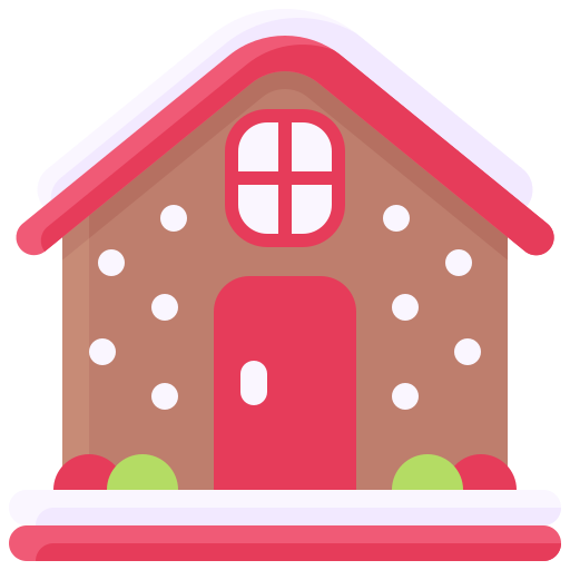 Gingerbread House Generic Flat icon