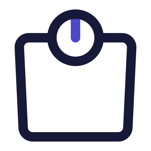 gewichtsskala Generic Outline Color icon