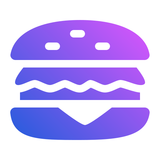ハンバーガー Generic Flat Gradient icon