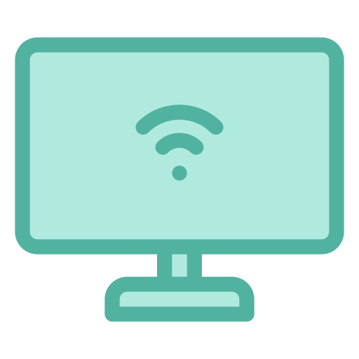 monitor Generic Outline Color icon