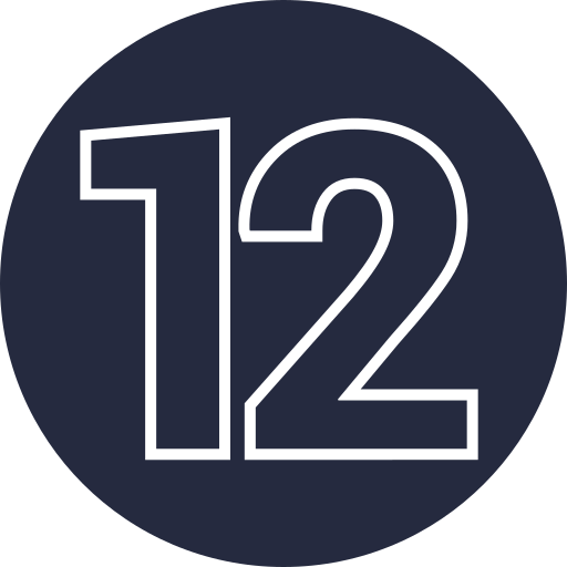 12 Generic Flat icona