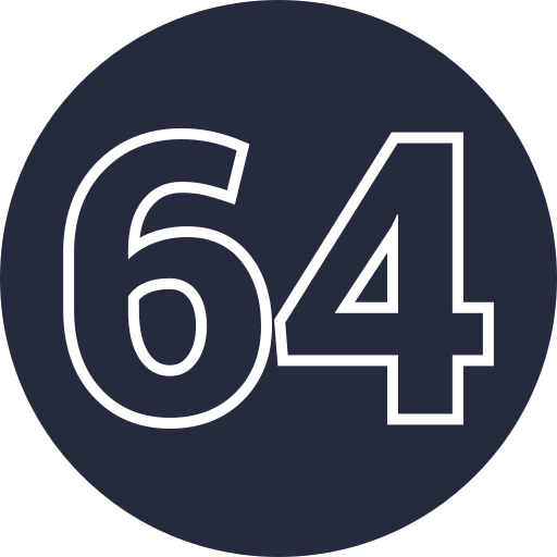 64 Generic Flat icona