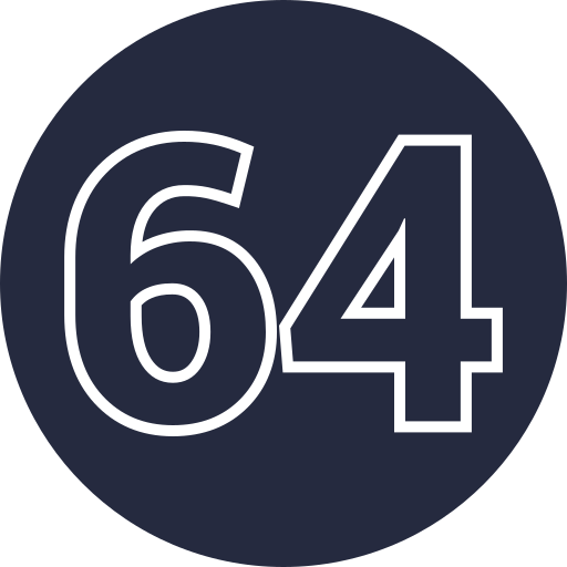 64 Generic Flat icono