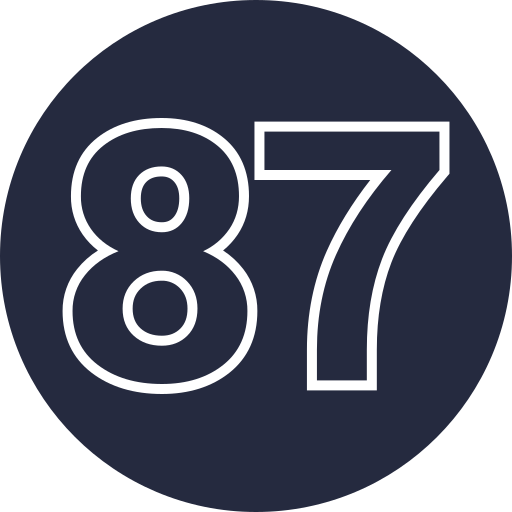 87 Generic Flat icona