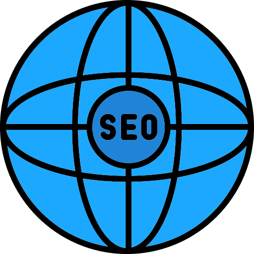 seo Generic Outline Color icon