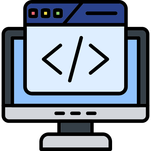 Coding Generic Outline Color icon