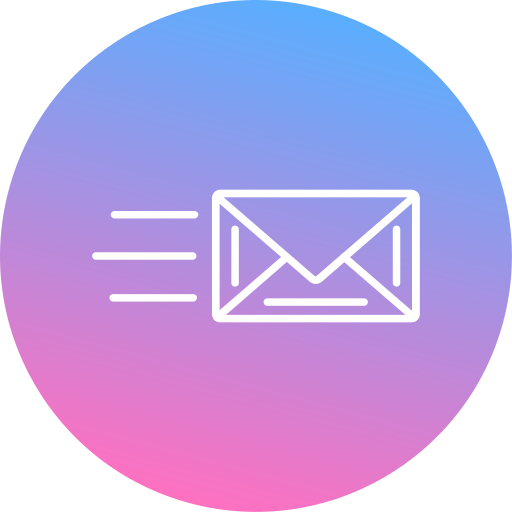 envelop Generic Flat Gradient icoon