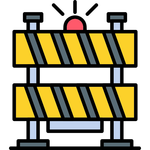 장벽 Generic Outline Color icon