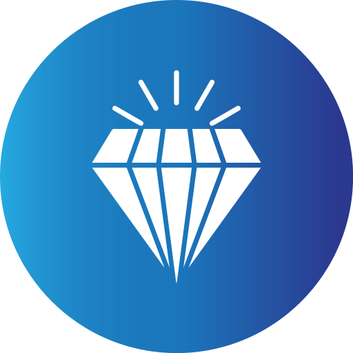 다이아몬드 Generic Blue icon