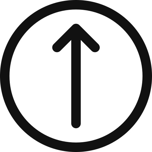 flecha hacia arriba Generic Basic Outline icono