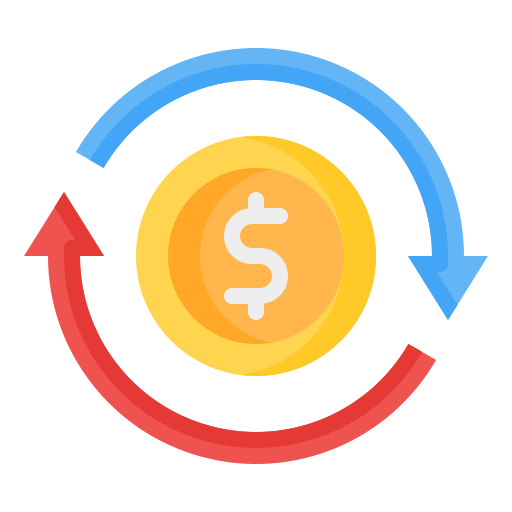 Cash flow Generic Flat icon