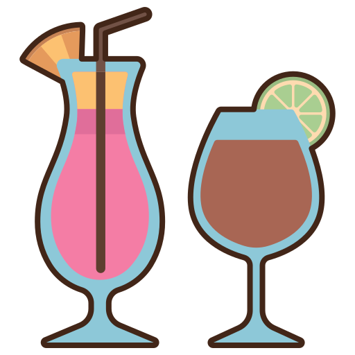 Drinks Generic Outline Color icon