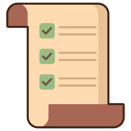 Checklist Generic Outline Color icon
