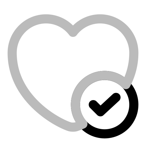 心臓 Generic Grey icon