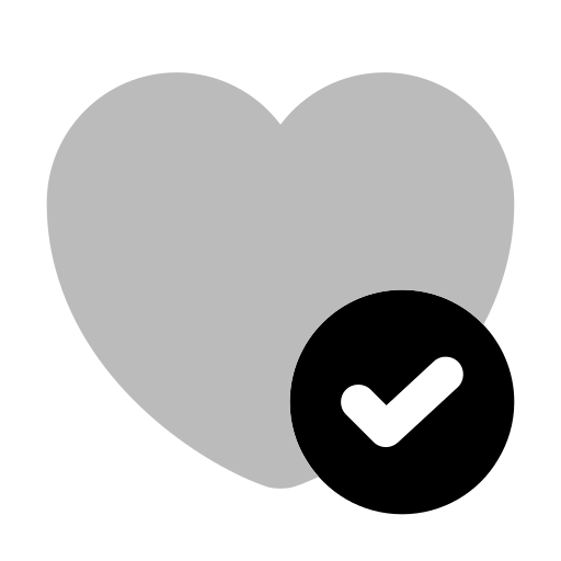 Heart Generic Grey icon