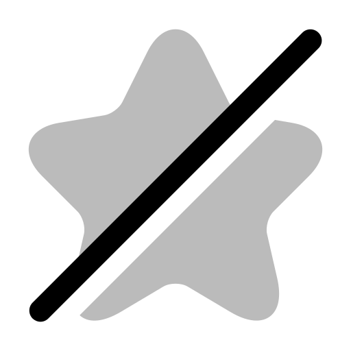 estrella Generic Grey icono