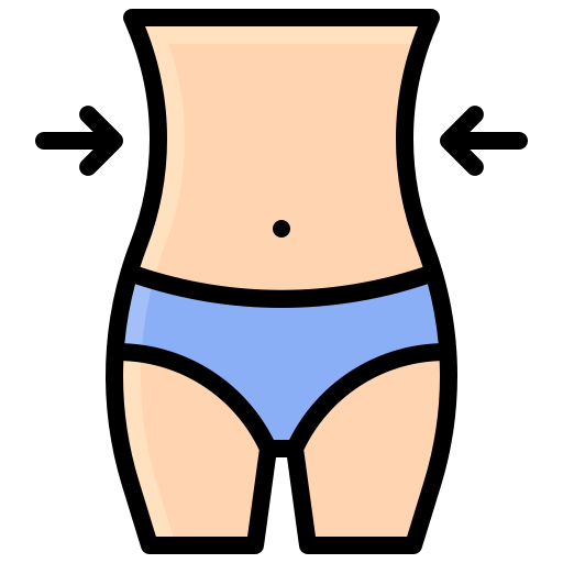 Weight Loss Generic Outline Color icon