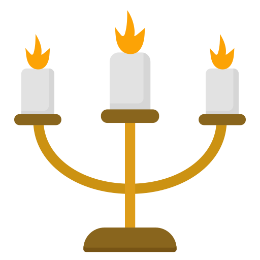 lume di candela Generic Flat icona