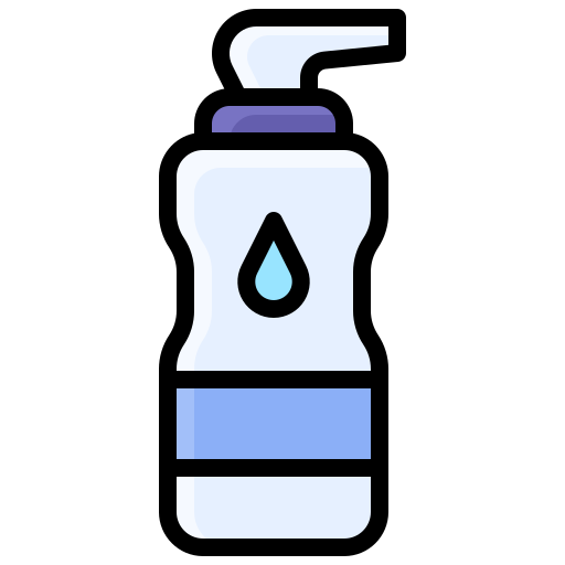 bouteille d'eau Generic Outline Color Icône
