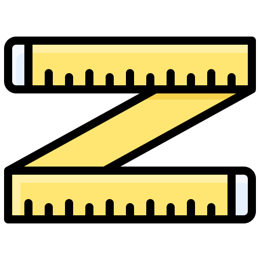 tape measure Generic Outline Color icon