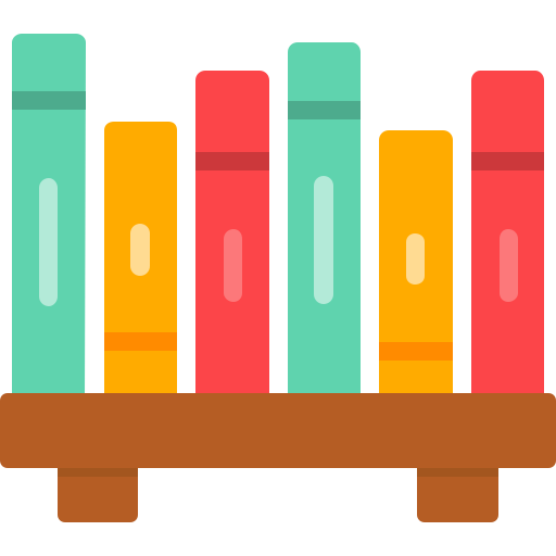 Book shelf Generic Flat icon