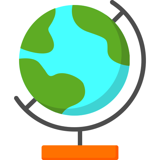 globus ziemia Generic Flat ikona