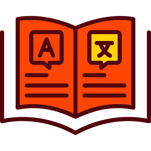 Dictionary Generic Outline Color icon