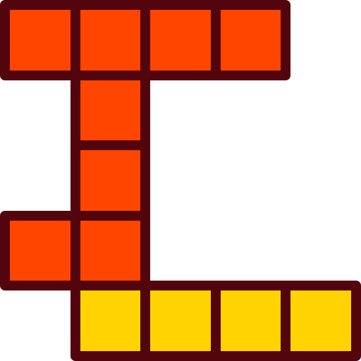 Scrabble Generic Outline Color icon