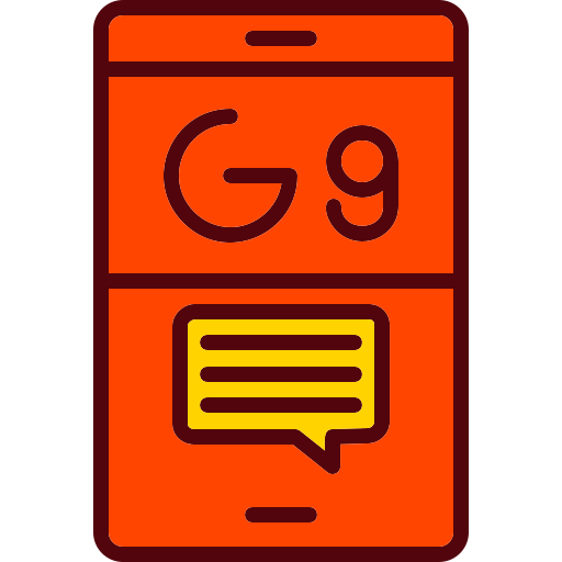 언어 Generic Outline Color icon