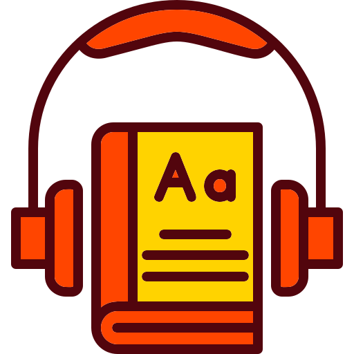 Audiobook Generic Outline Color icon
