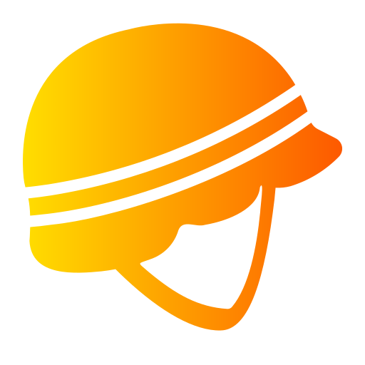 ヘルメット Generic Flat Gradient icon