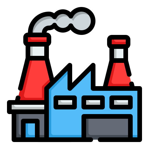 Factory Generic Outline Color icon