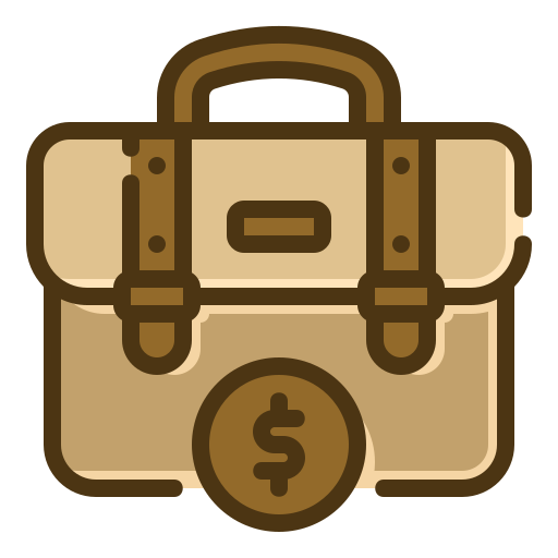 Briefcase Generic Outline Color icon