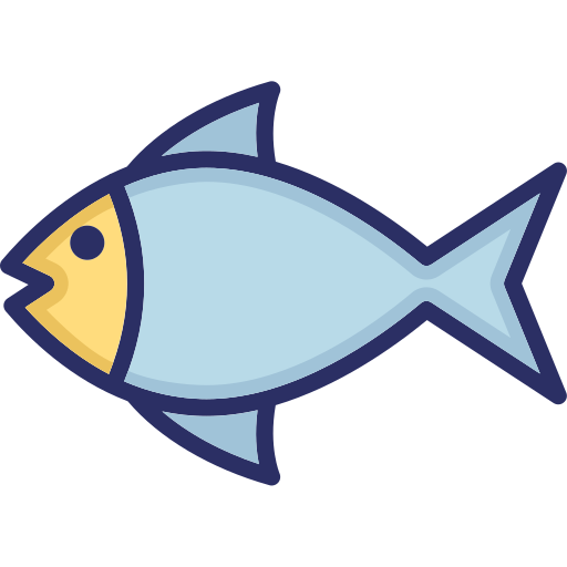 poisson Generic Outline Color Icône