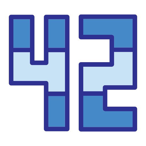 사십이 Generic Blue icon