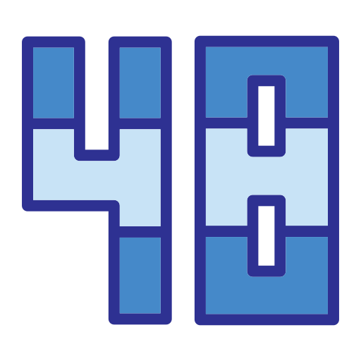 四十八 Generic Blue icon