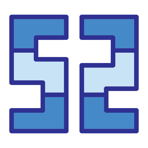 pięćdziesiąt dwa Generic Blue ikona