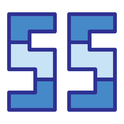 cincuenta y cinco Generic Blue icono