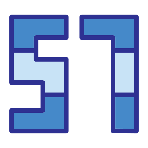 Fifty seven Generic Blue icon