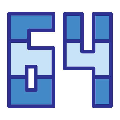 64 Generic Blue icono