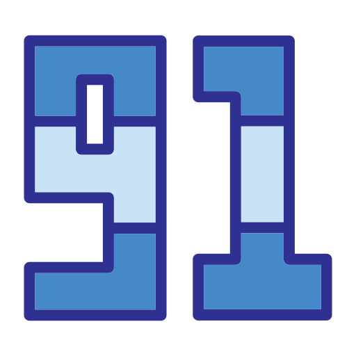 91 Generic Blue icono