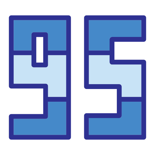95 Generic Blue ikona