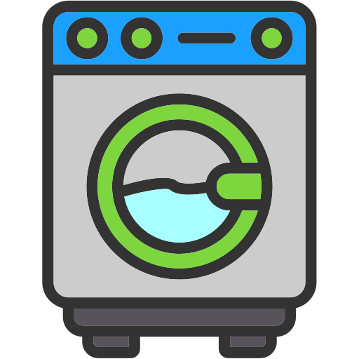 machine à laver Generic Outline Color Icône