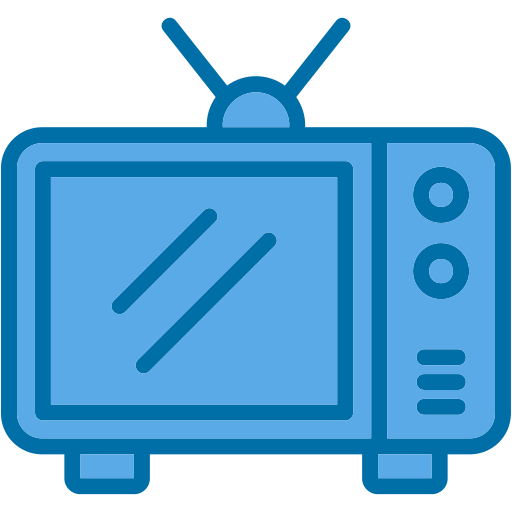 TV Screen Generic Blue icon