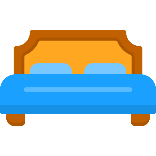 Double bed Generic Flat icon