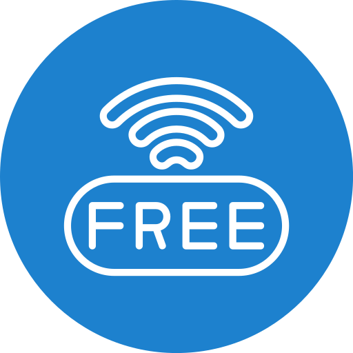 gratis wifi Generic Flat icoon