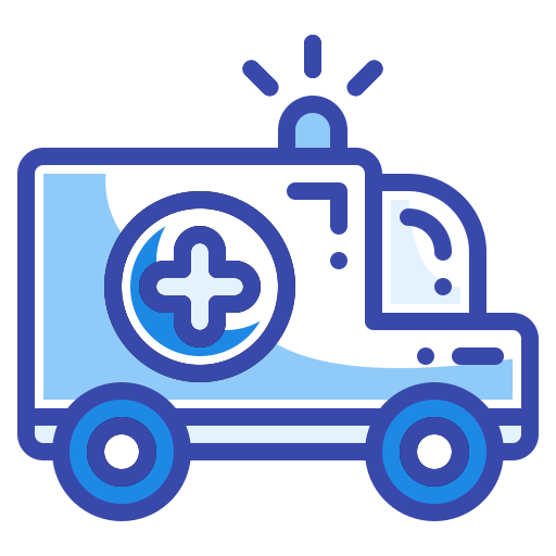 救急車 Generic Blue icon