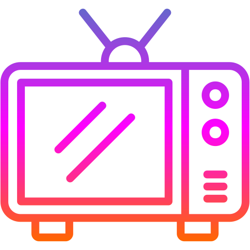TV Screen Generic Gradient icon