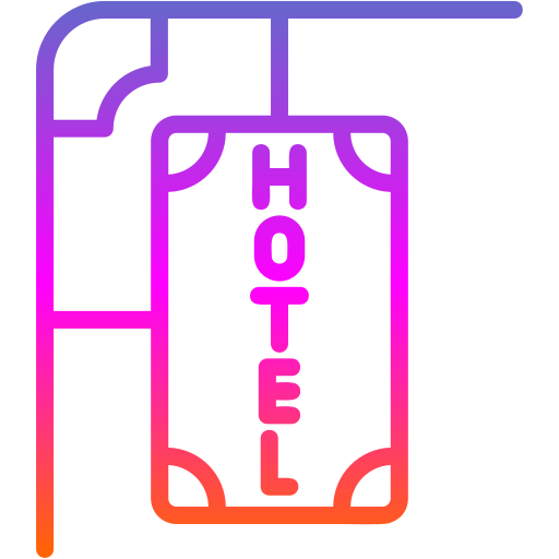 Hotel sign Generic Gradient icon