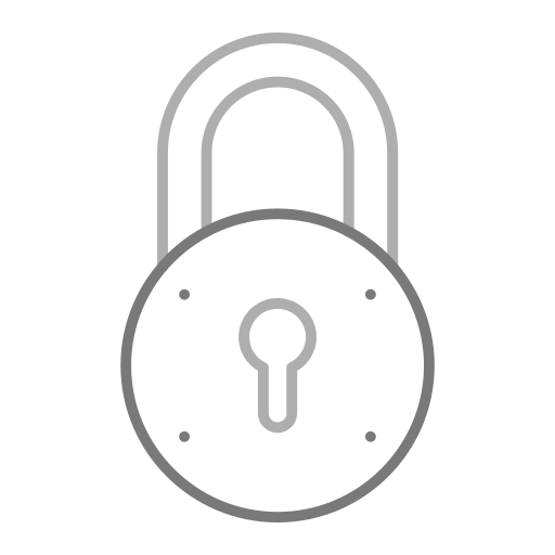 Lock Generic Grey icon